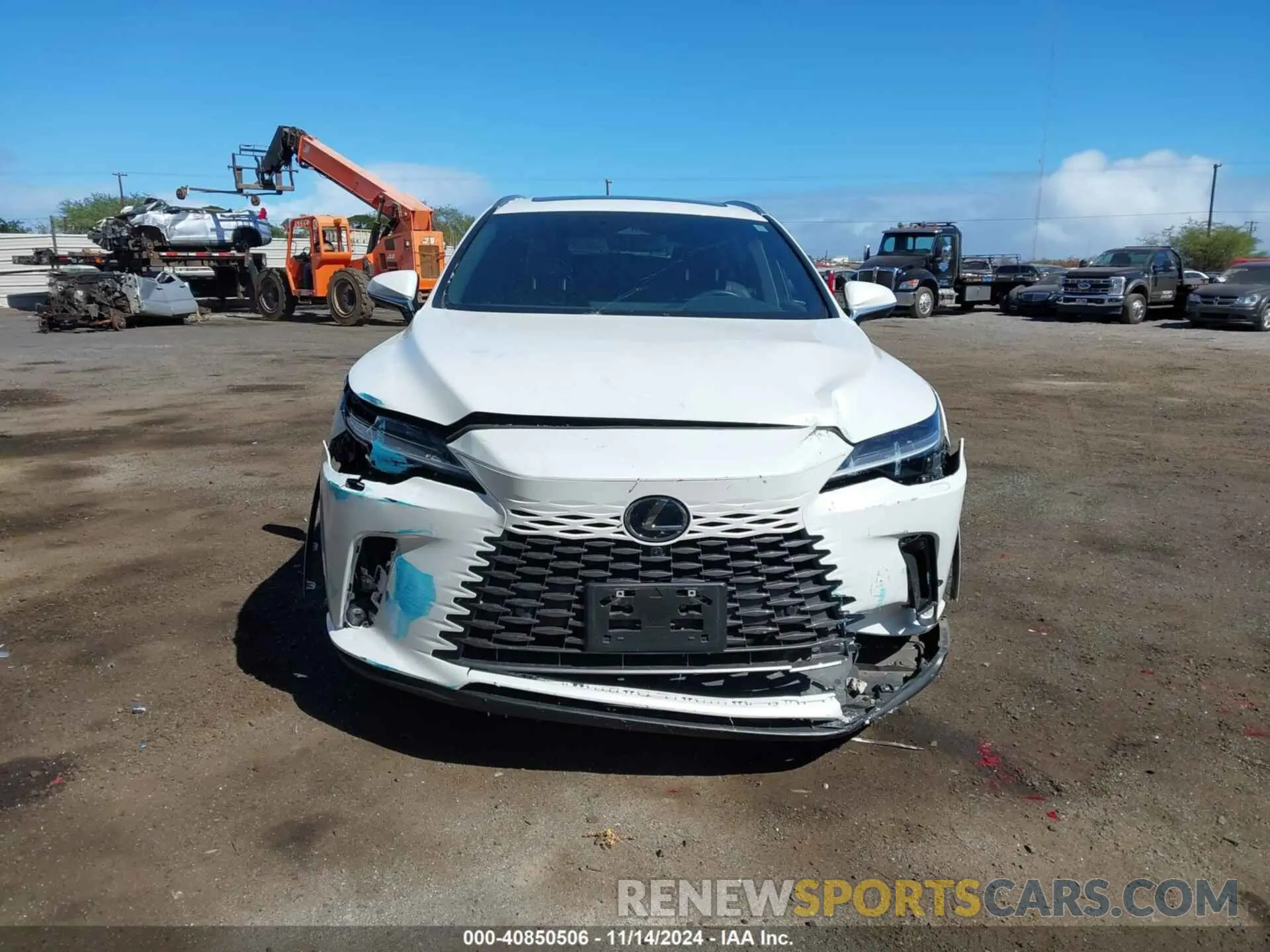 6 fotografías del automóvil dañado 2T2BAMBA7PC007963 LEXUS RX 350 2023