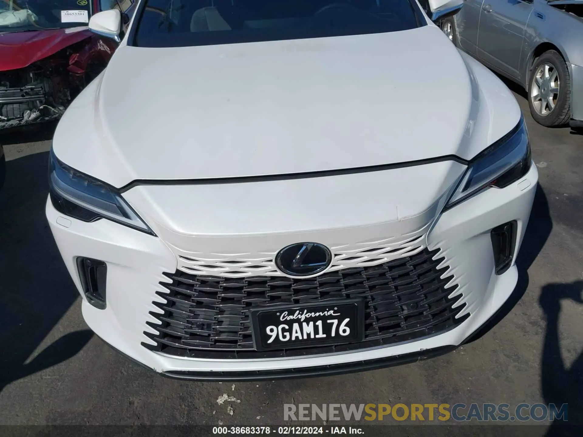 13 fotografías del automóvil dañado 2T2BAMBA7PC008952 LEXUS RX 350 2023