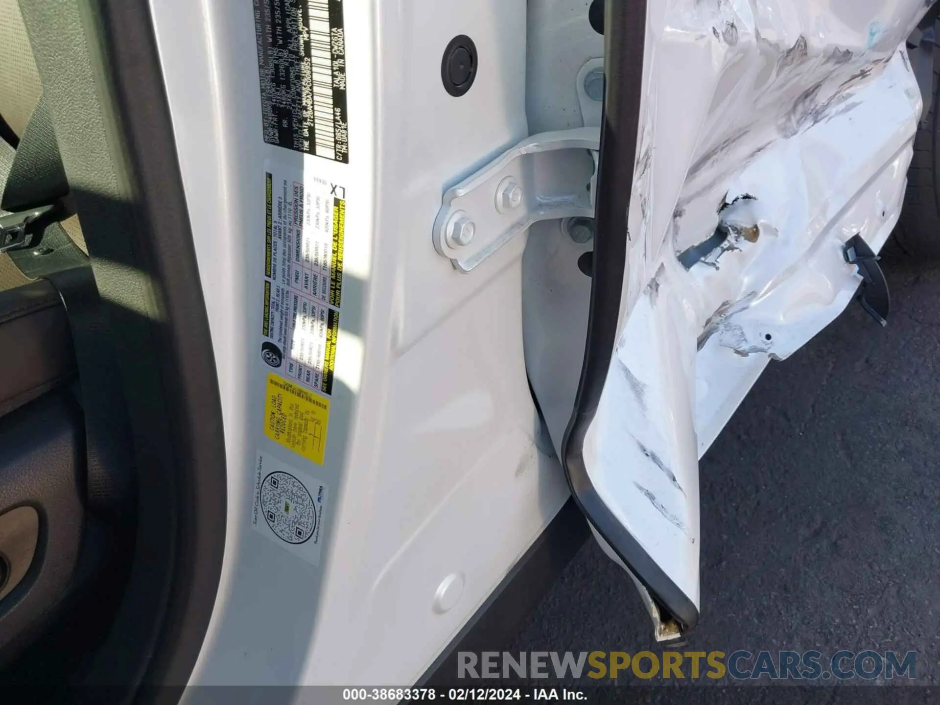 21 fotografías del automóvil dañado 2T2BAMBA7PC008952 LEXUS RX 350 2023