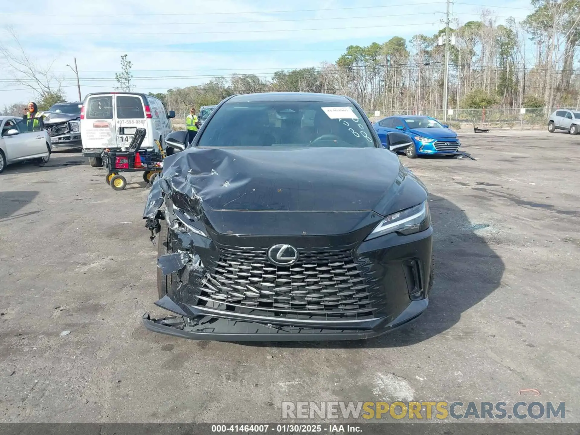 12 fotografías del automóvil dañado 2T2BAMBA8PC021208 LEXUS RX 350 2023