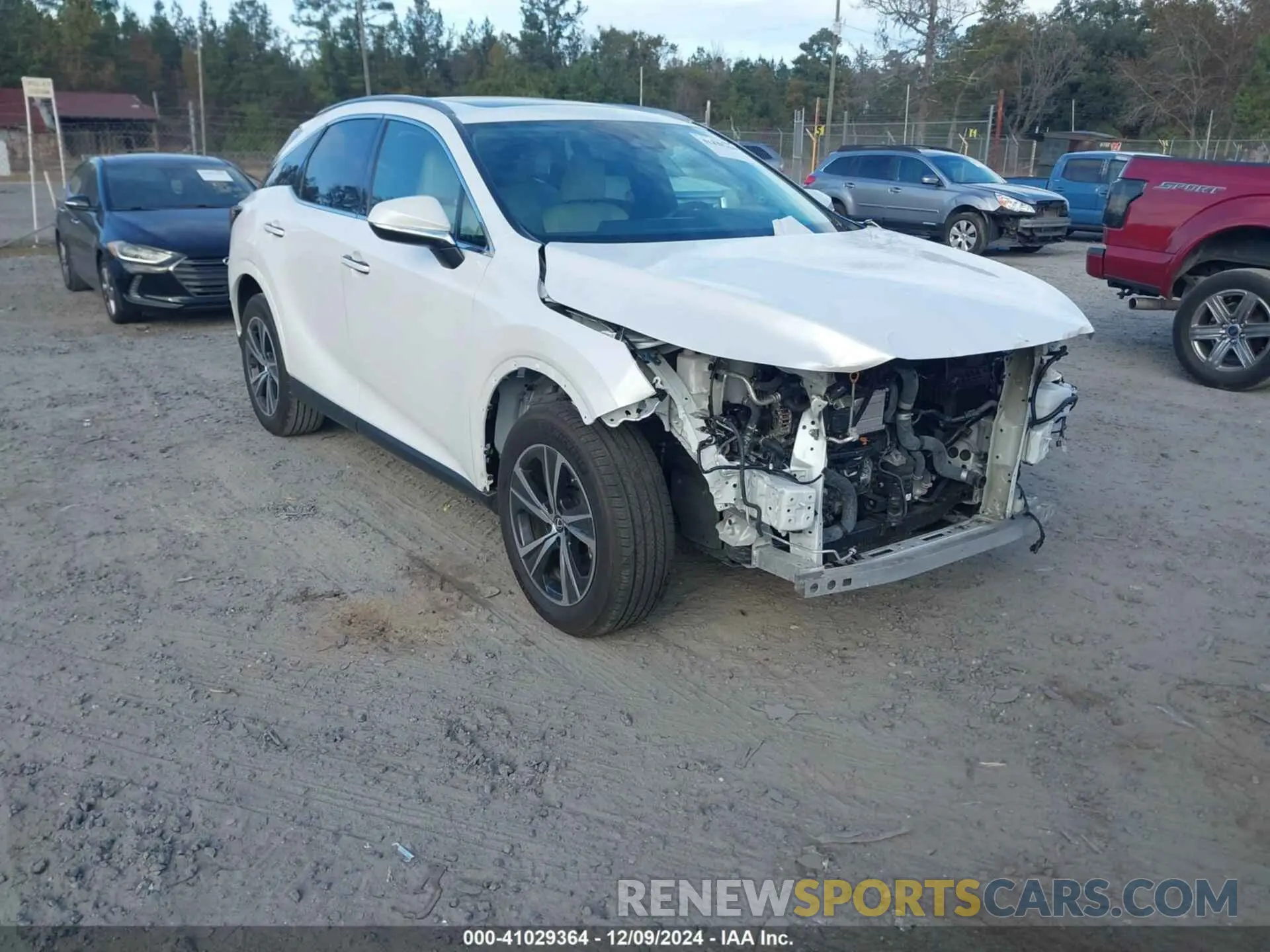 1 fotografías del automóvil dañado 2T2BAMBA9PC016602 LEXUS RX 350 2023