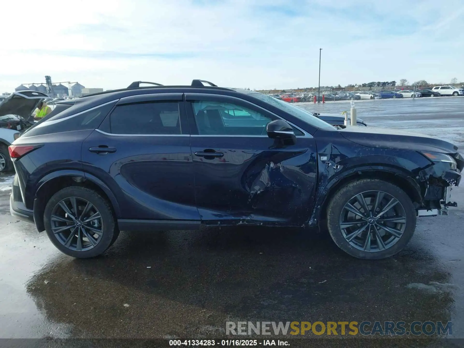 14 fotografías del automóvil dañado 2T2BAMCA1PC019377 LEXUS RX 350 2023