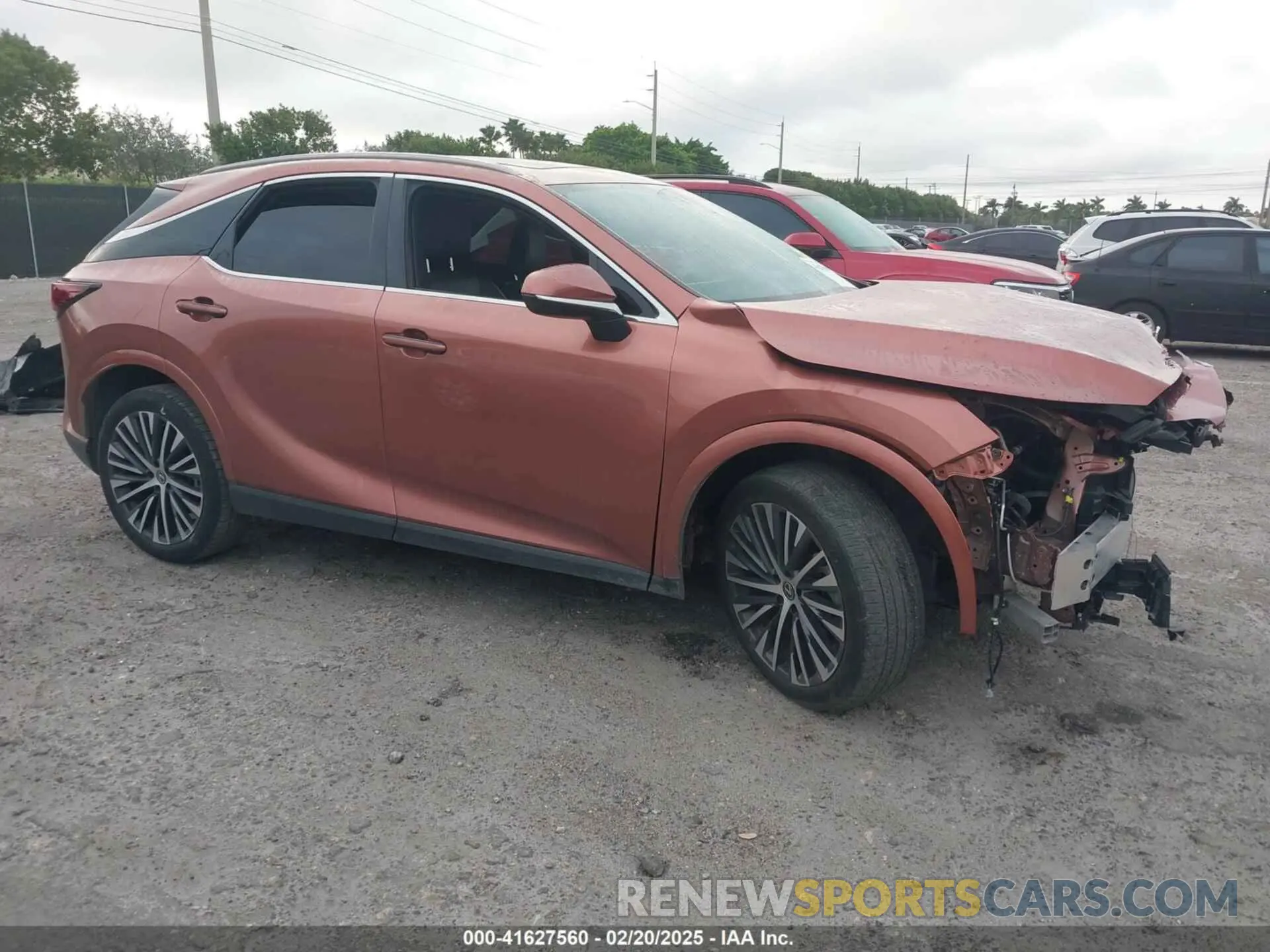 1 fotografías del automóvil dañado 2T2BAMCA4PC017350 LEXUS RX 350 2023