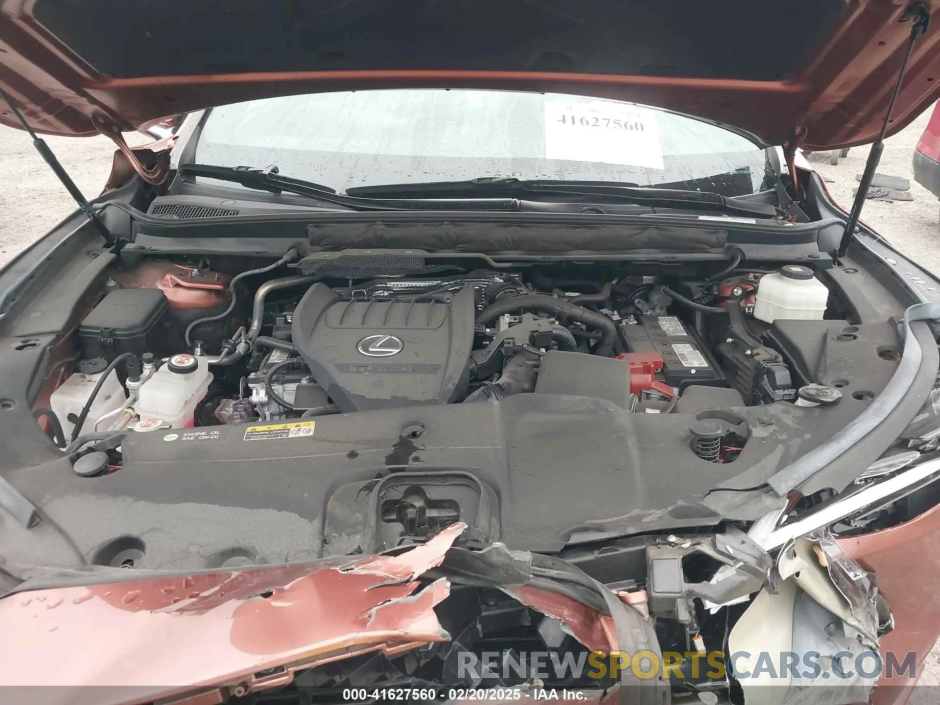10 fotografías del automóvil dañado 2T2BAMCA4PC017350 LEXUS RX 350 2023