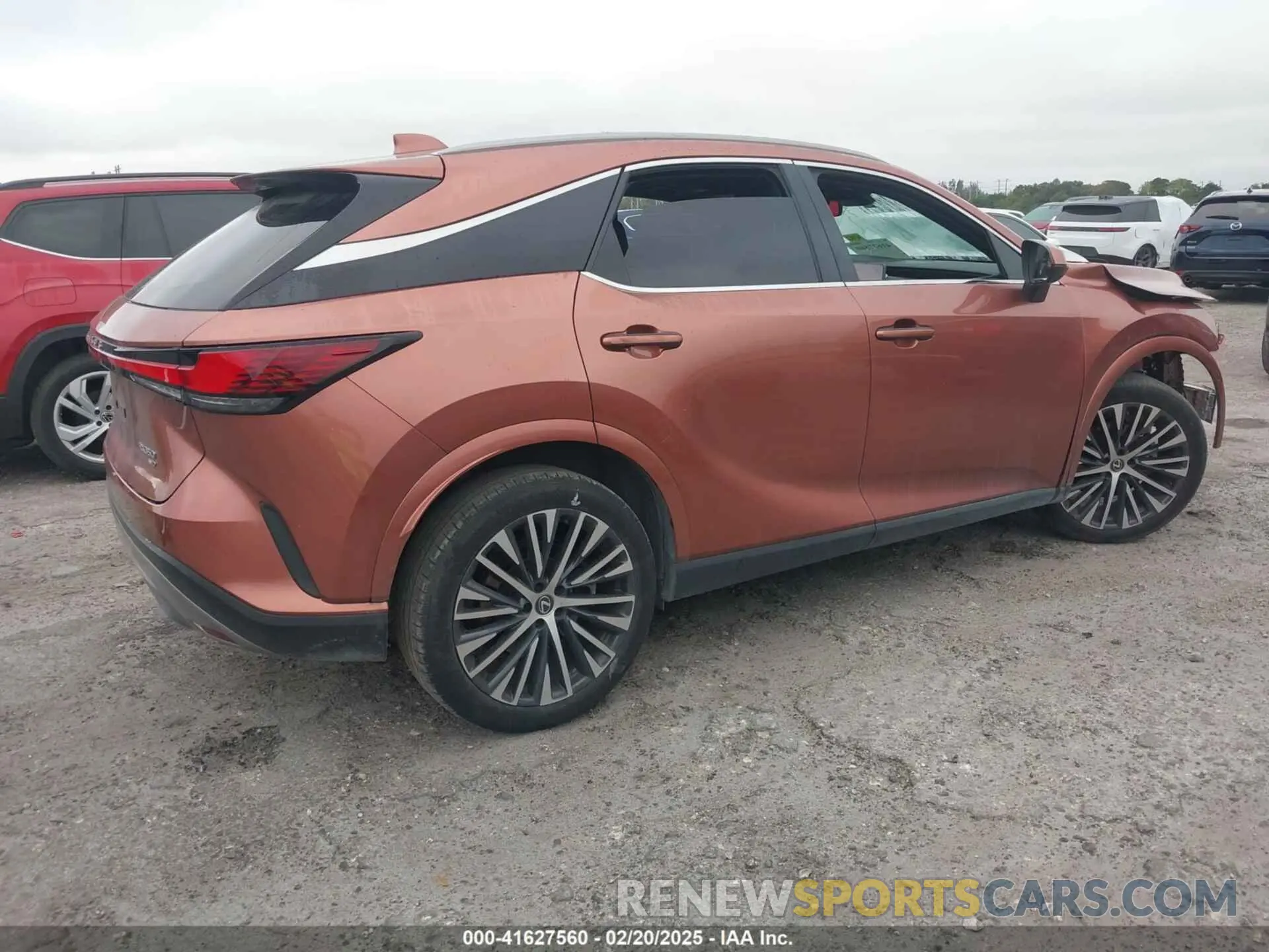 4 fotografías del automóvil dañado 2T2BAMCA4PC017350 LEXUS RX 350 2023