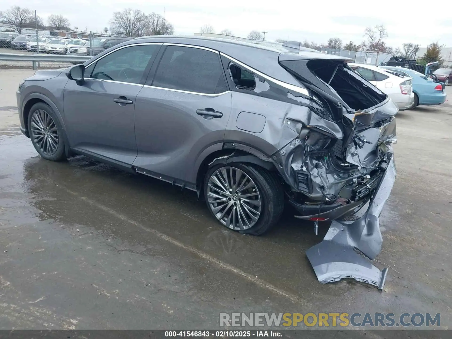 3 fotografías del automóvil dañado 2T2BAMCA4PC017770 LEXUS RX 350 2023