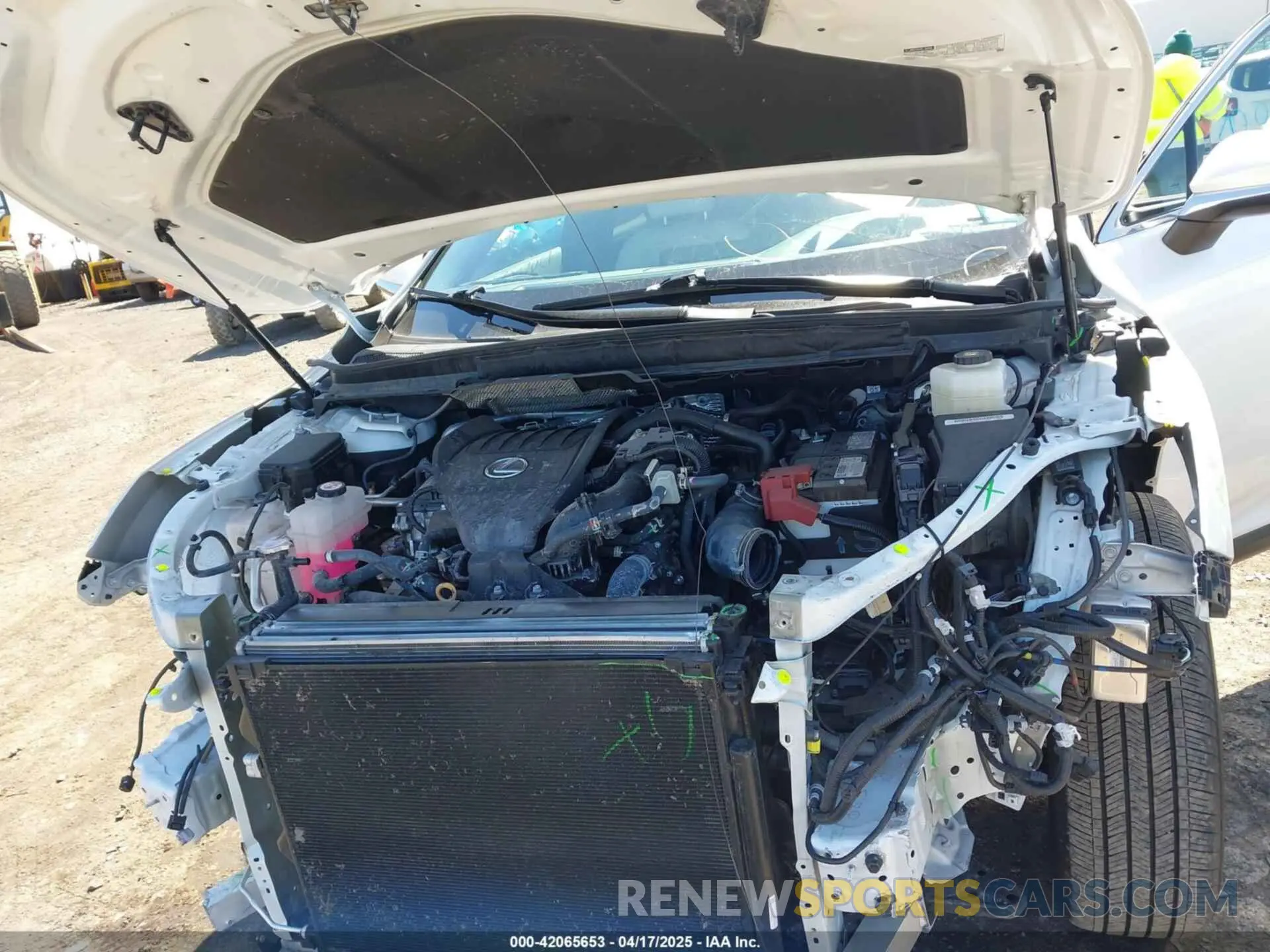 9 fotografías del automóvil dañado 2T2BAMCA5PC011069 LEXUS RX 350 2023
