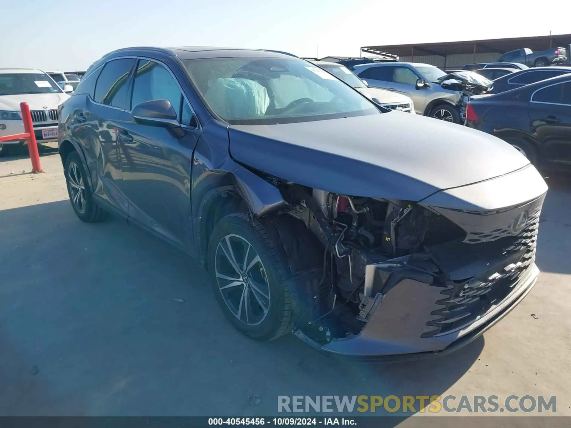 1 fotografías del automóvil dañado 2T2BAMCA5PC028695 LEXUS RX 350 2023