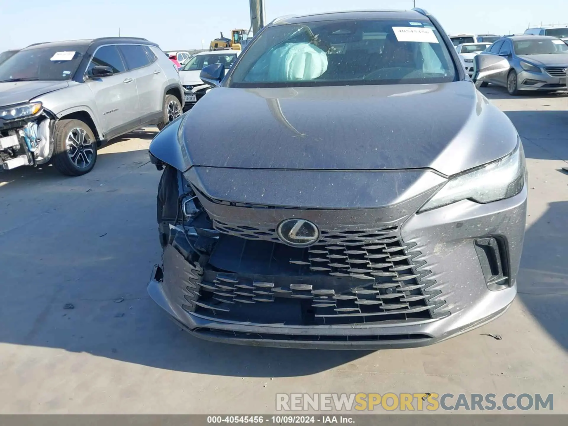12 fotografías del automóvil dañado 2T2BAMCA5PC028695 LEXUS RX 350 2023