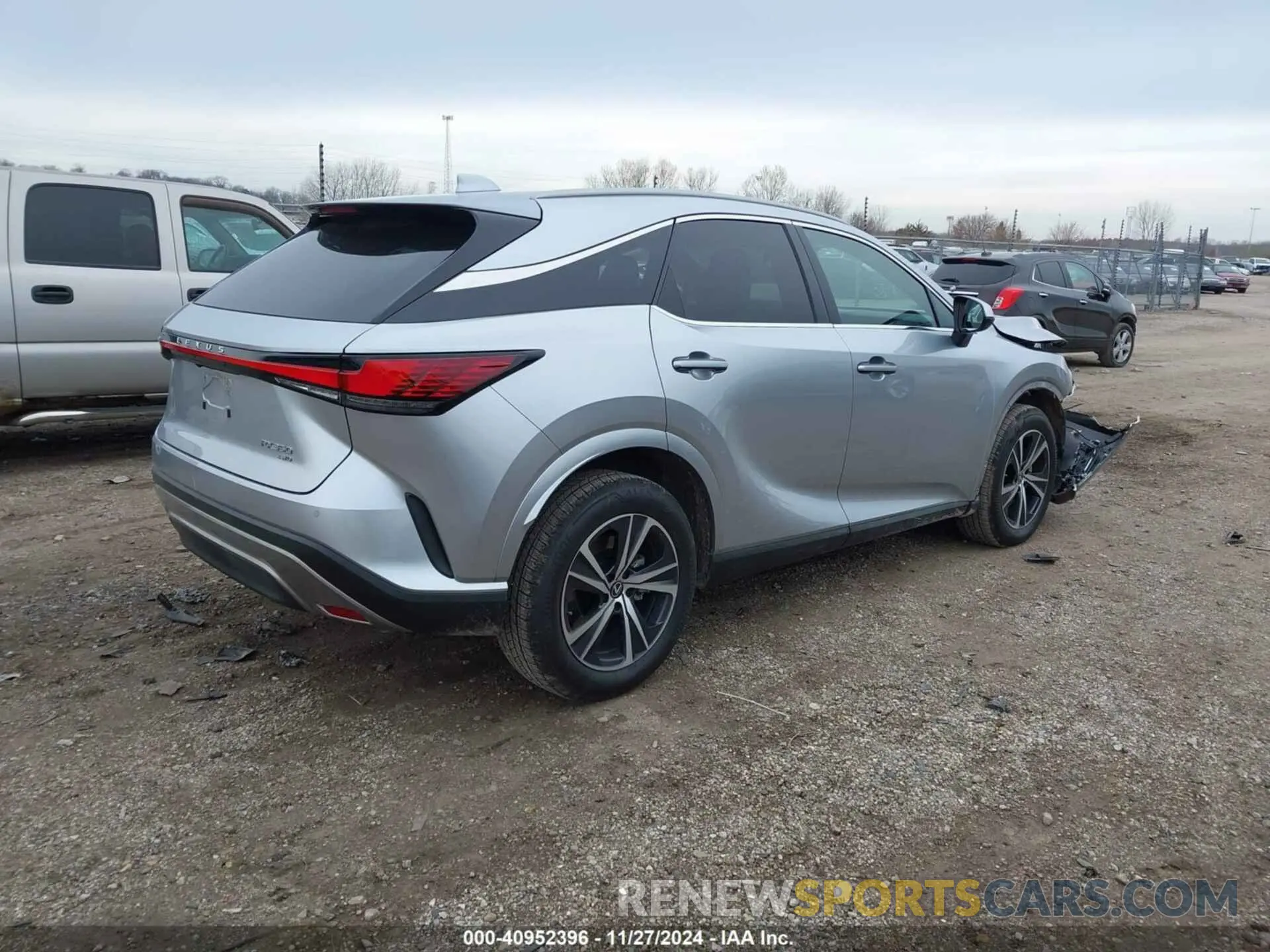 4 fotografías del automóvil dañado 2T2BAMCA6PC015552 LEXUS RX 350 2023