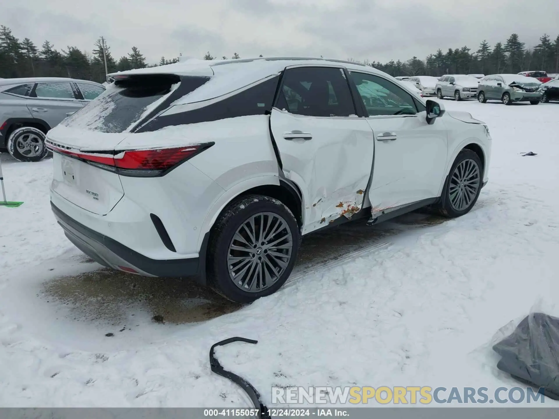 4 fotografías del automóvil dañado 2T2BAMCA7PC028505 LEXUS RX 350 2023