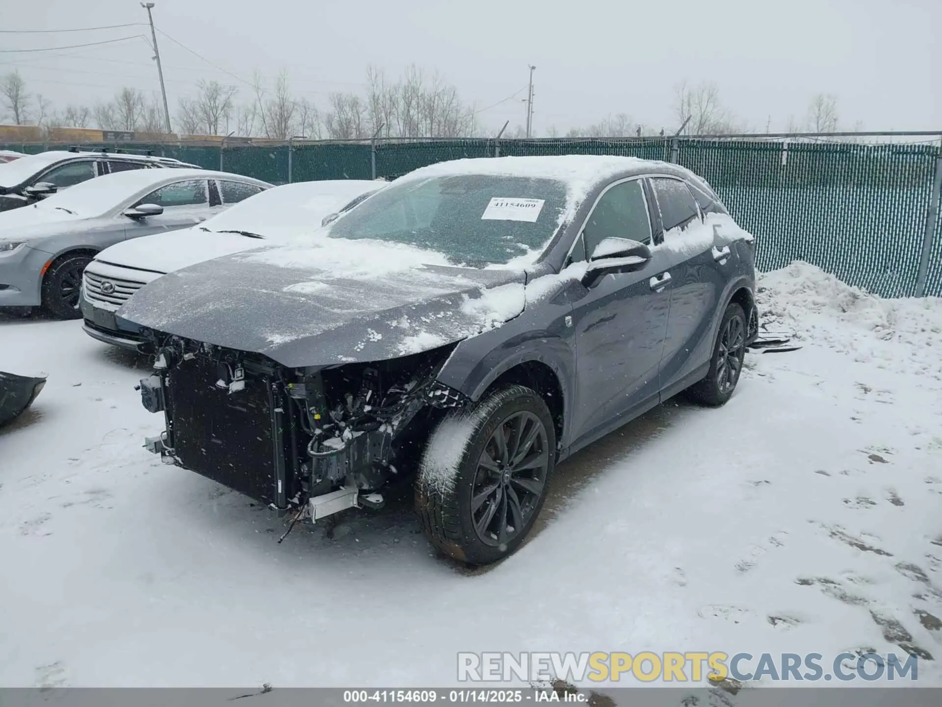 2 fotografías del automóvil dañado 2T2BAMCA8PC026214 LEXUS RX 350 2023