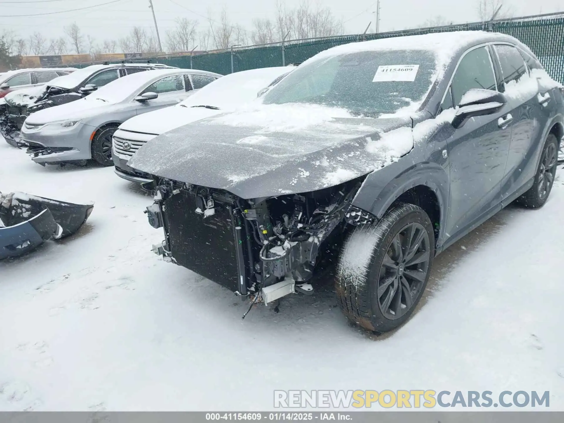 6 fotografías del automóvil dañado 2T2BAMCA8PC026214 LEXUS RX 350 2023