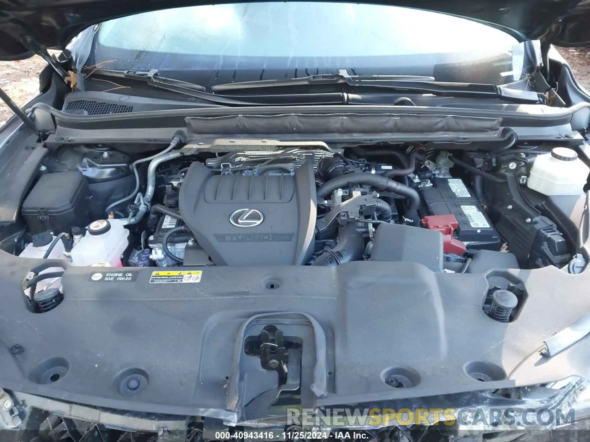 10 fotografías del automóvil dañado 2T2BAMCA8PC033440 LEXUS RX 350 2023