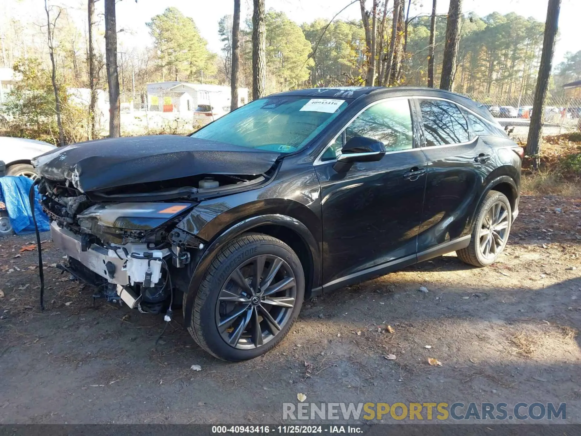 2 fotografías del automóvil dañado 2T2BAMCA8PC033440 LEXUS RX 350 2023