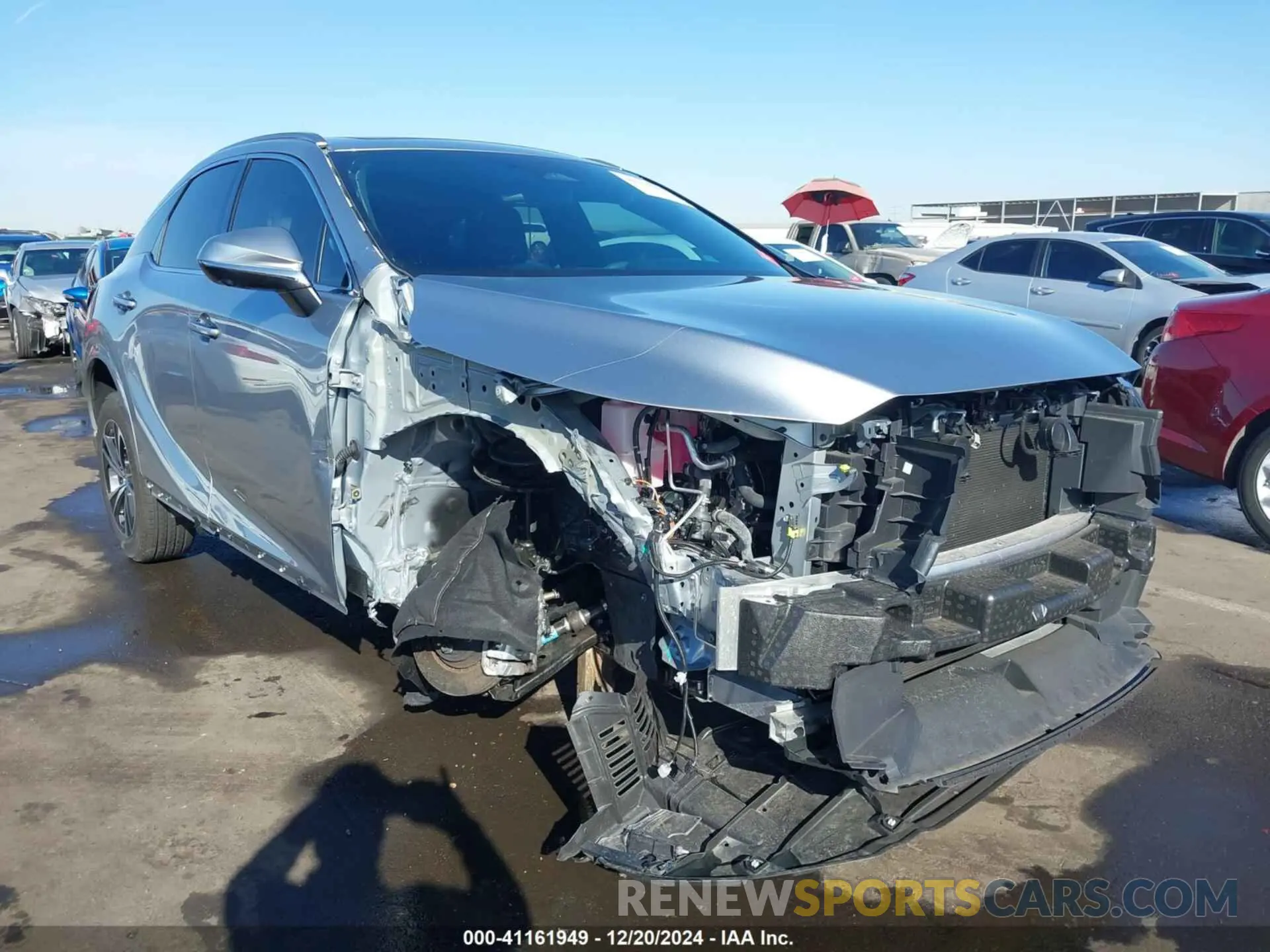 6 fotografías del automóvil dañado 2T2BAMCA8PC037486 LEXUS RX 350 2023
