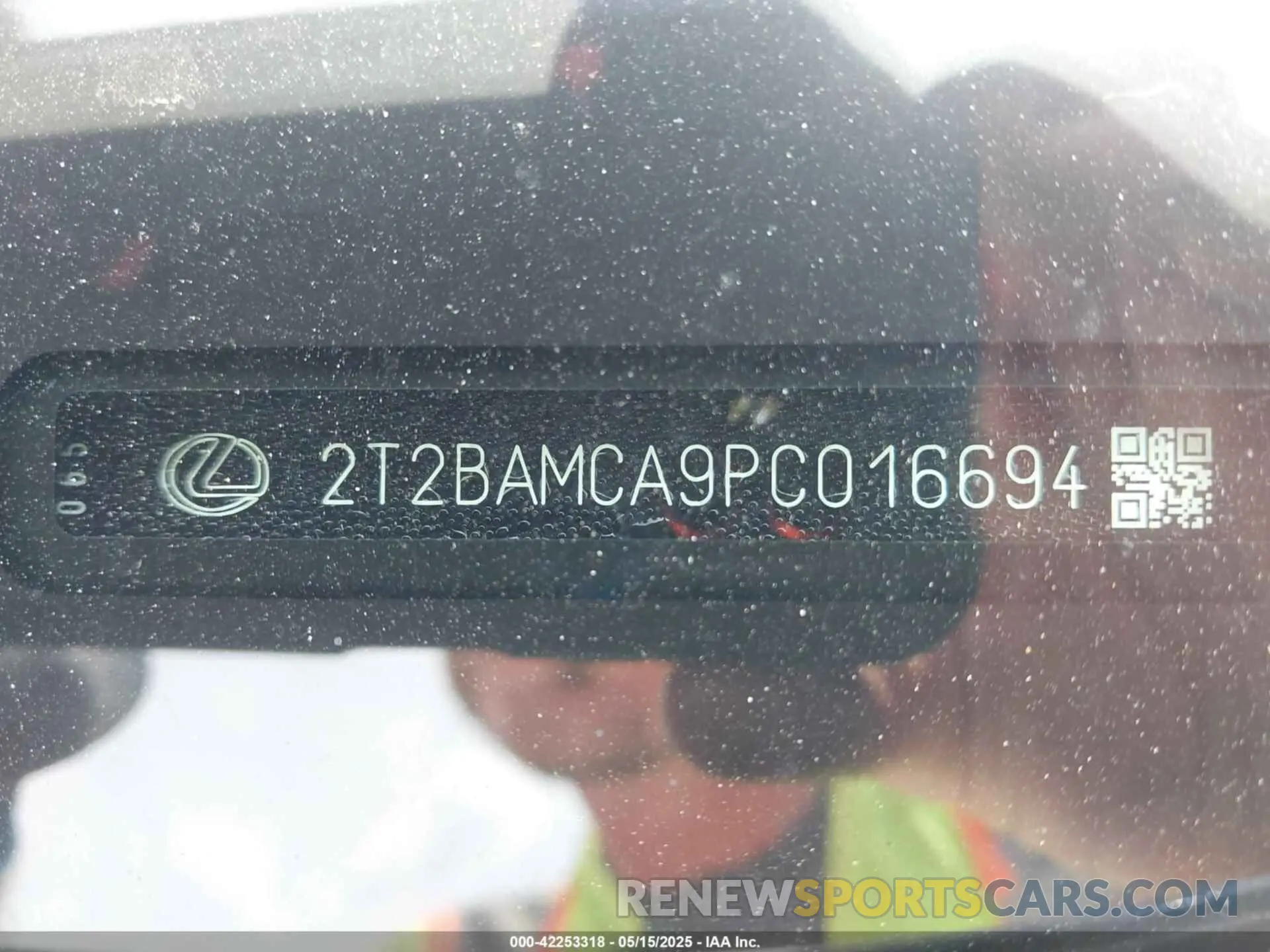 9 fotografías del automóvil dañado 2T2BAMCA9PC016694 LEXUS RX 350 2023