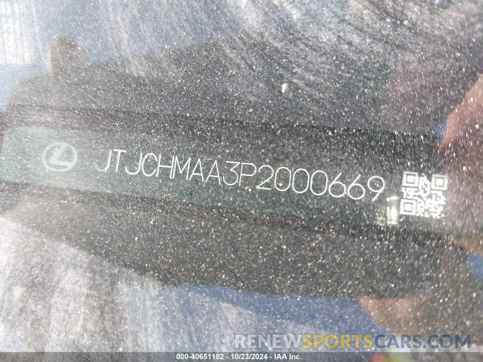 18 fotografías del automóvil dañado JTJCHMAA3P2000669 LEXUS RX 350 2023
