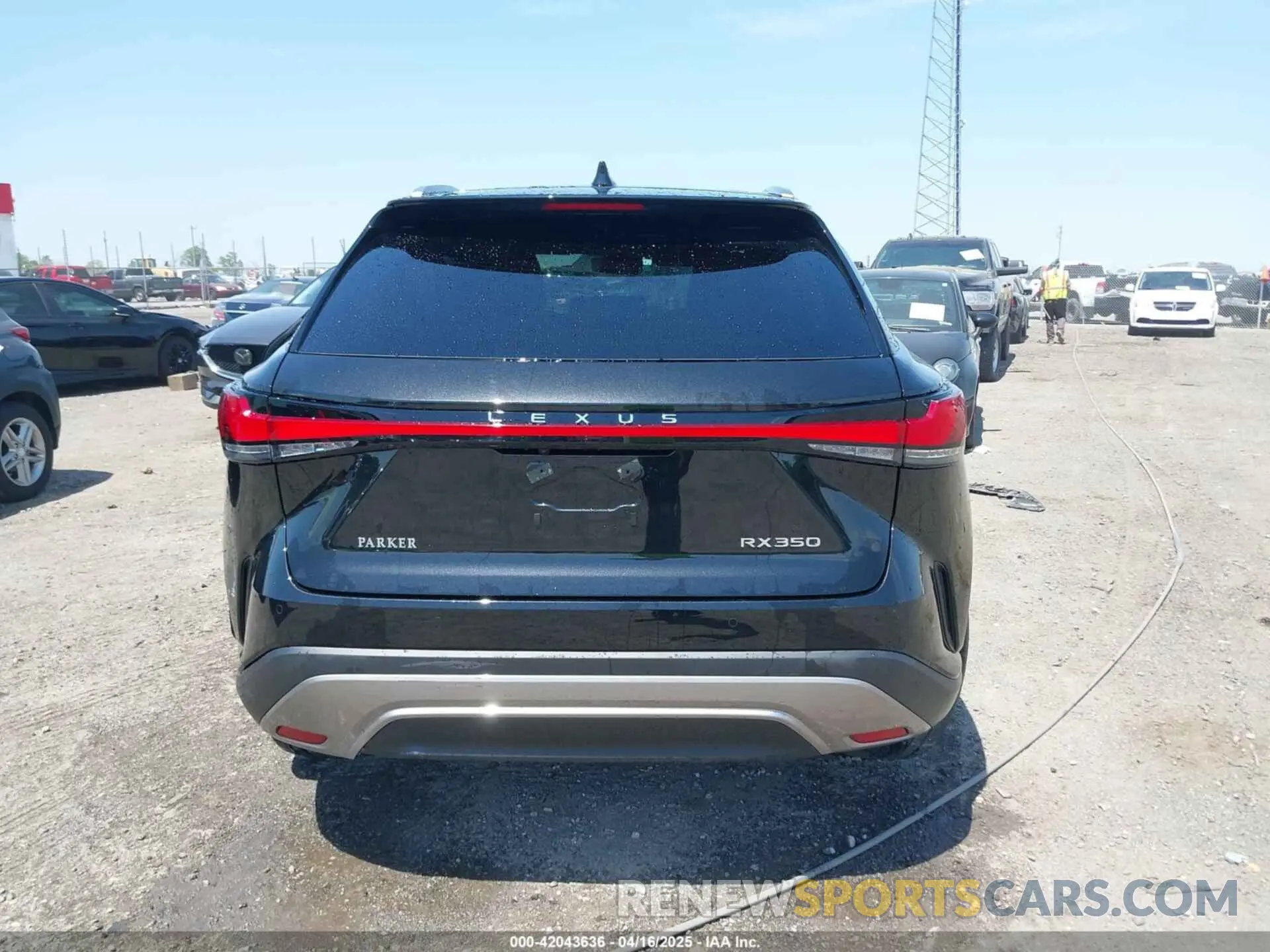 15 fotografías del automóvil dañado 2T2BAMBA1RC046647 LEXUS RX 350 2024