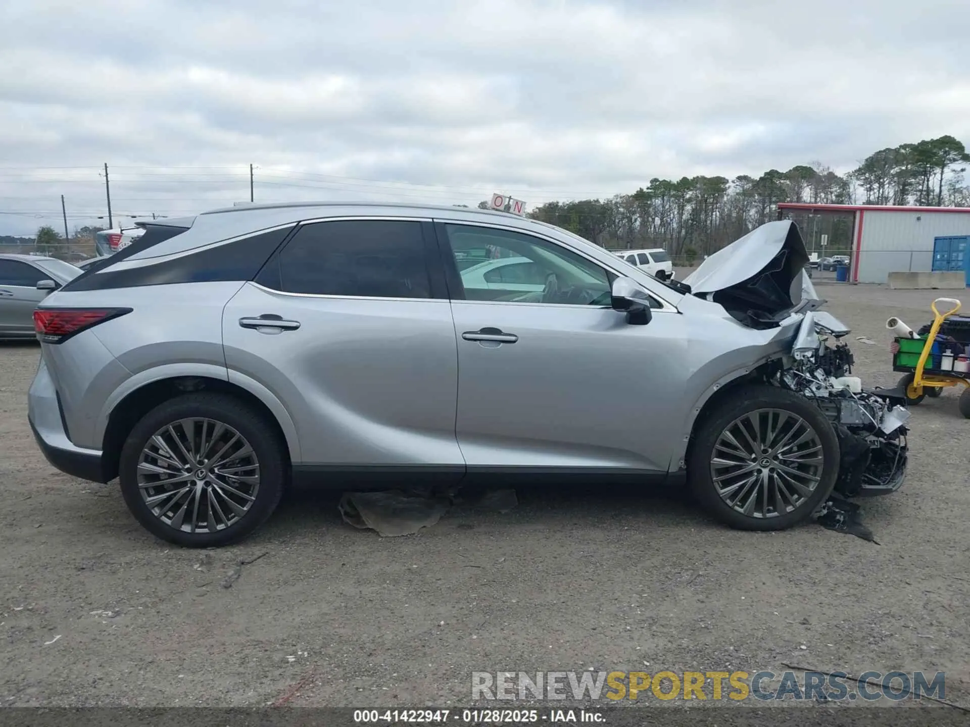 13 fotografías del automóvil dañado 2T2BAMBA2RC032577 LEXUS RX 350 2024
