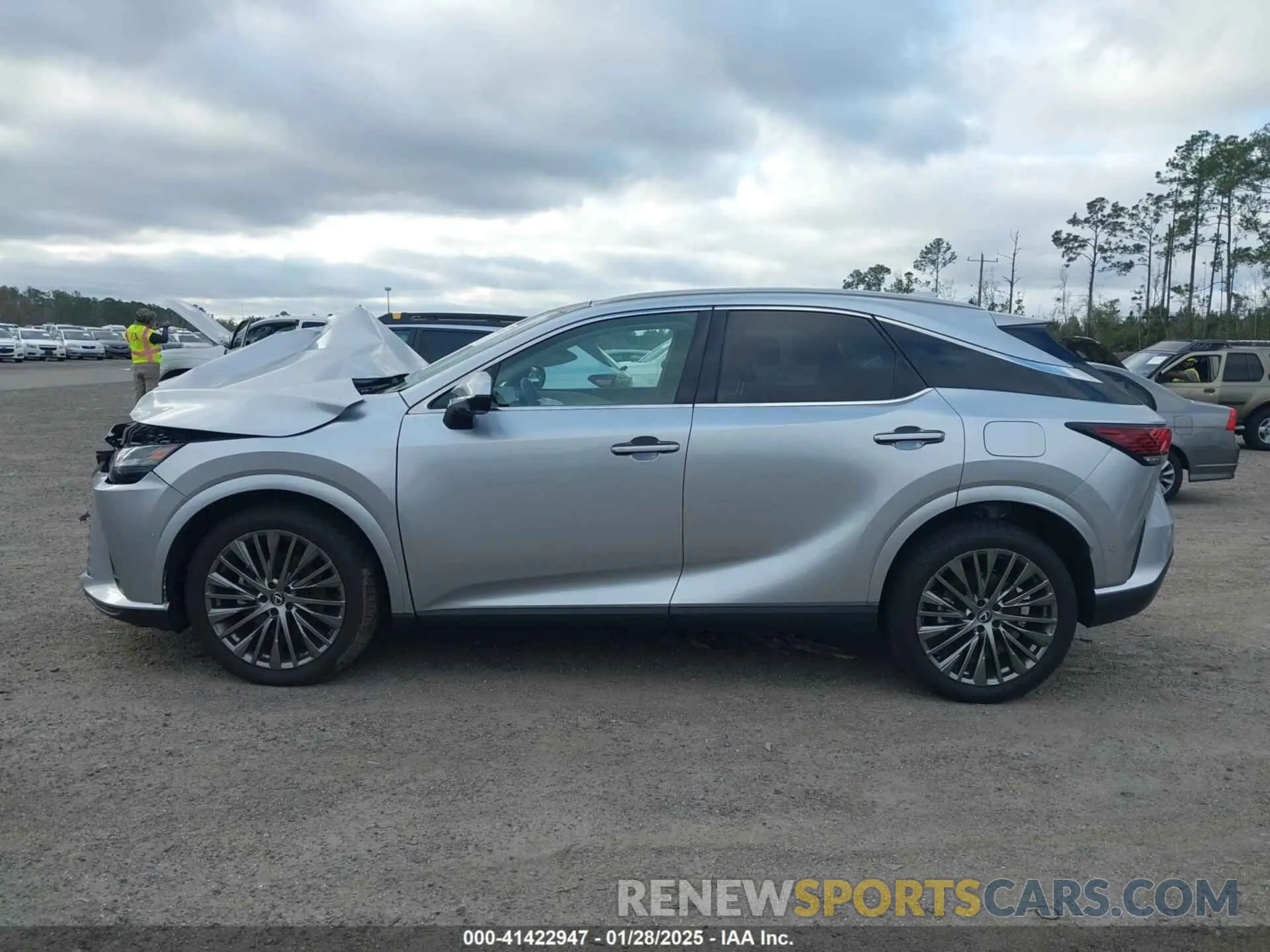 14 fotografías del automóvil dañado 2T2BAMBA2RC032577 LEXUS RX 350 2024