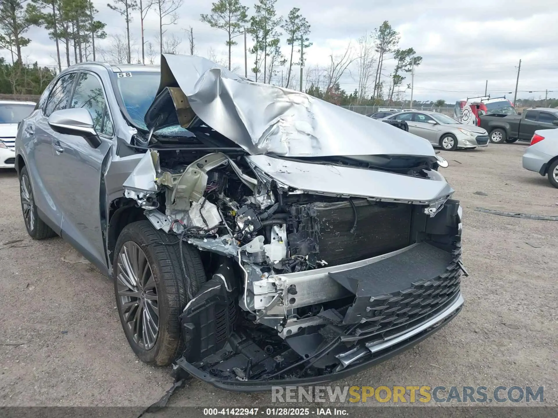6 fotografías del automóvil dañado 2T2BAMBA2RC032577 LEXUS RX 350 2024