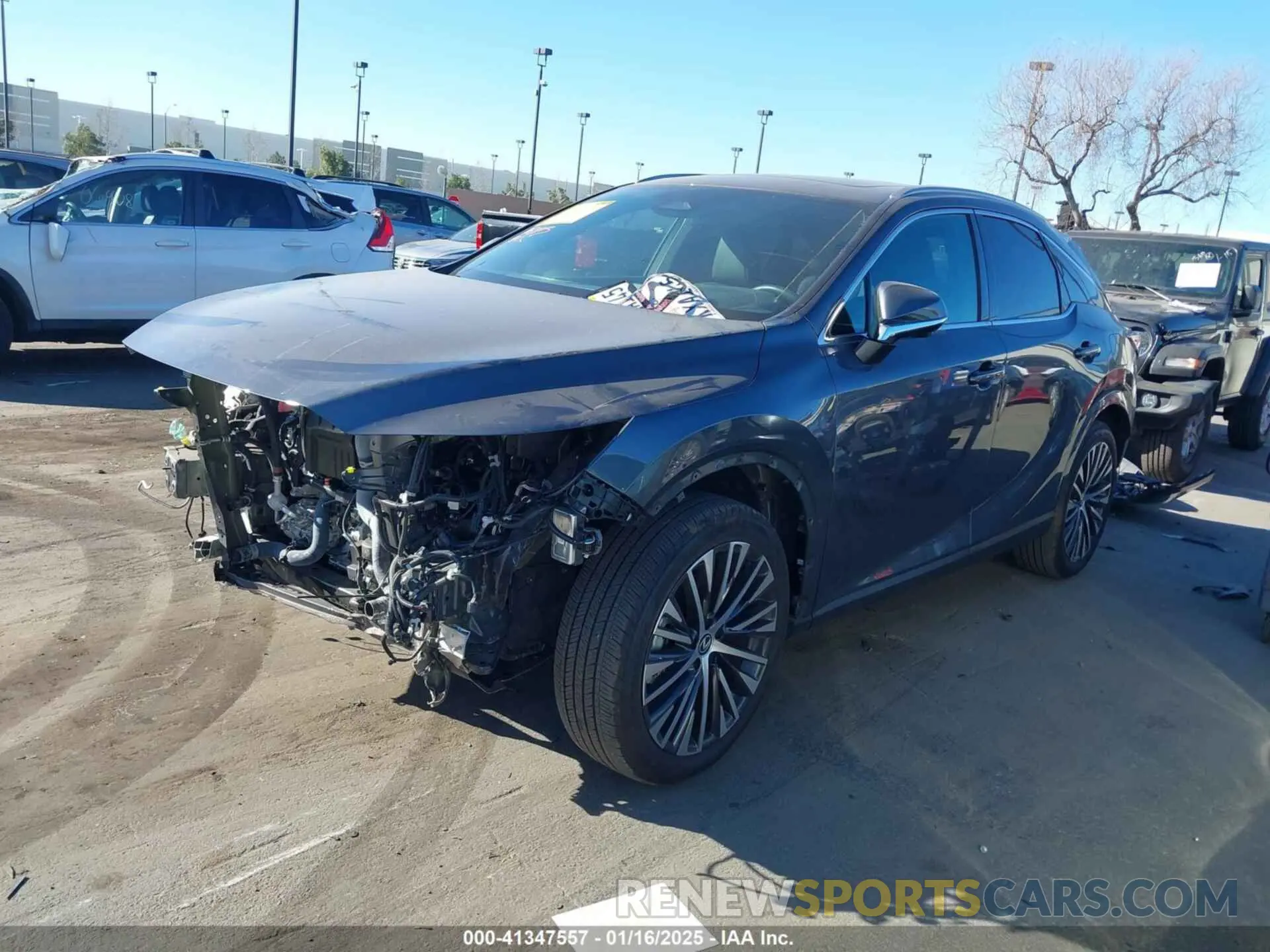 15 fotografías del automóvil dañado 2T2BAMBA3RC028022 LEXUS RX 350 2024