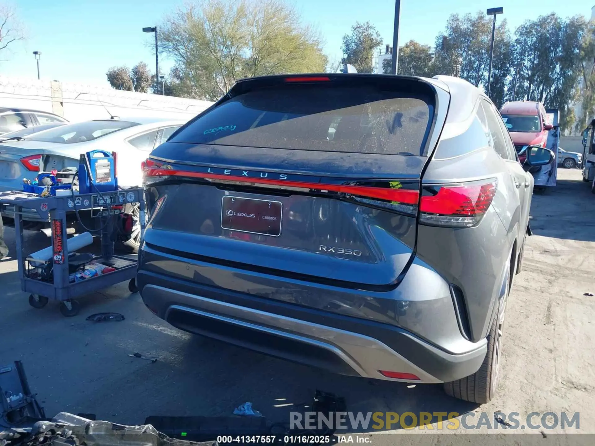 17 fotografías del automóvil dañado 2T2BAMBA3RC028022 LEXUS RX 350 2024