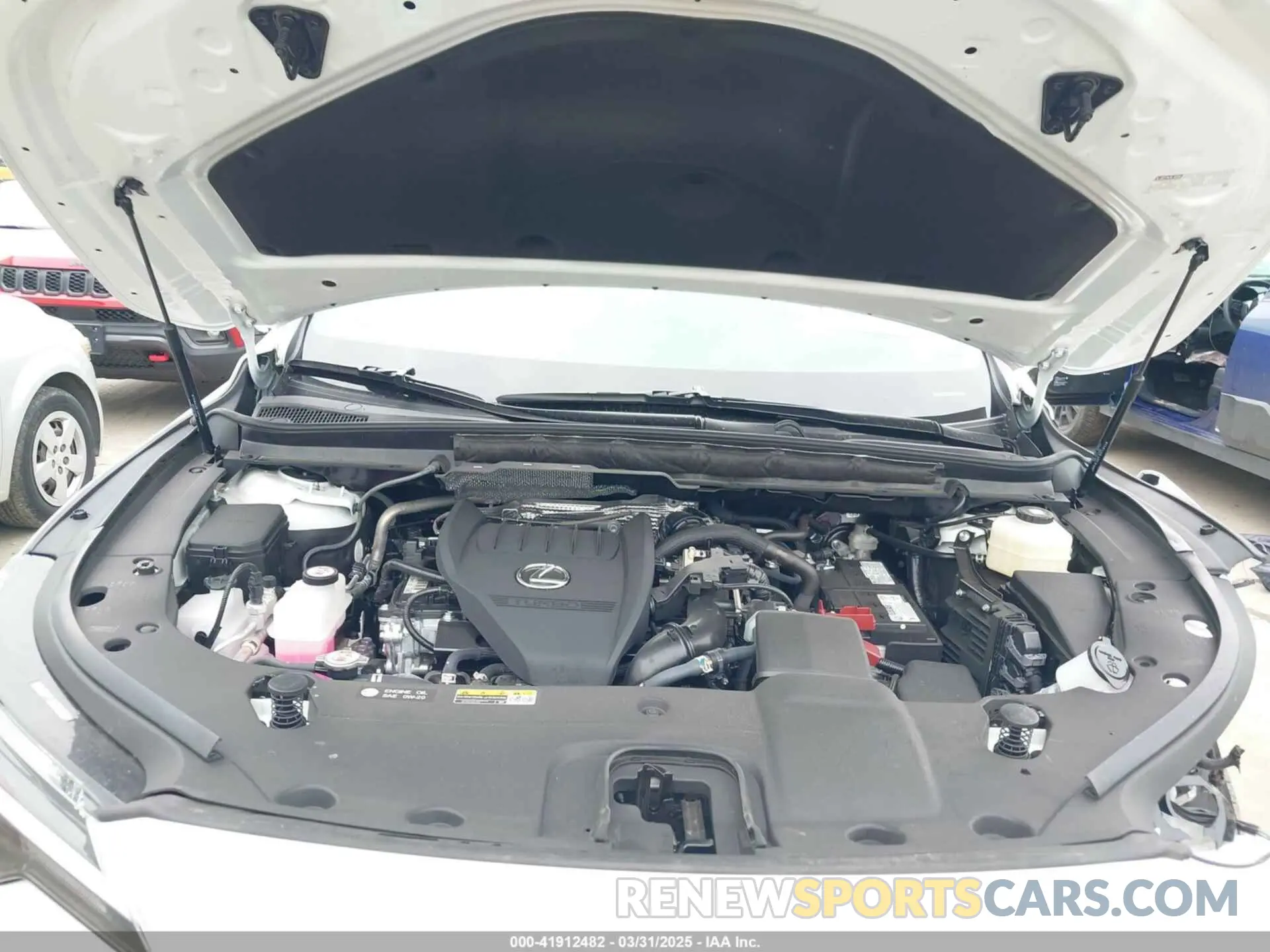 10 fotografías del automóvil dañado 2T2BAMBA3RC036220 LEXUS RX 350 2024