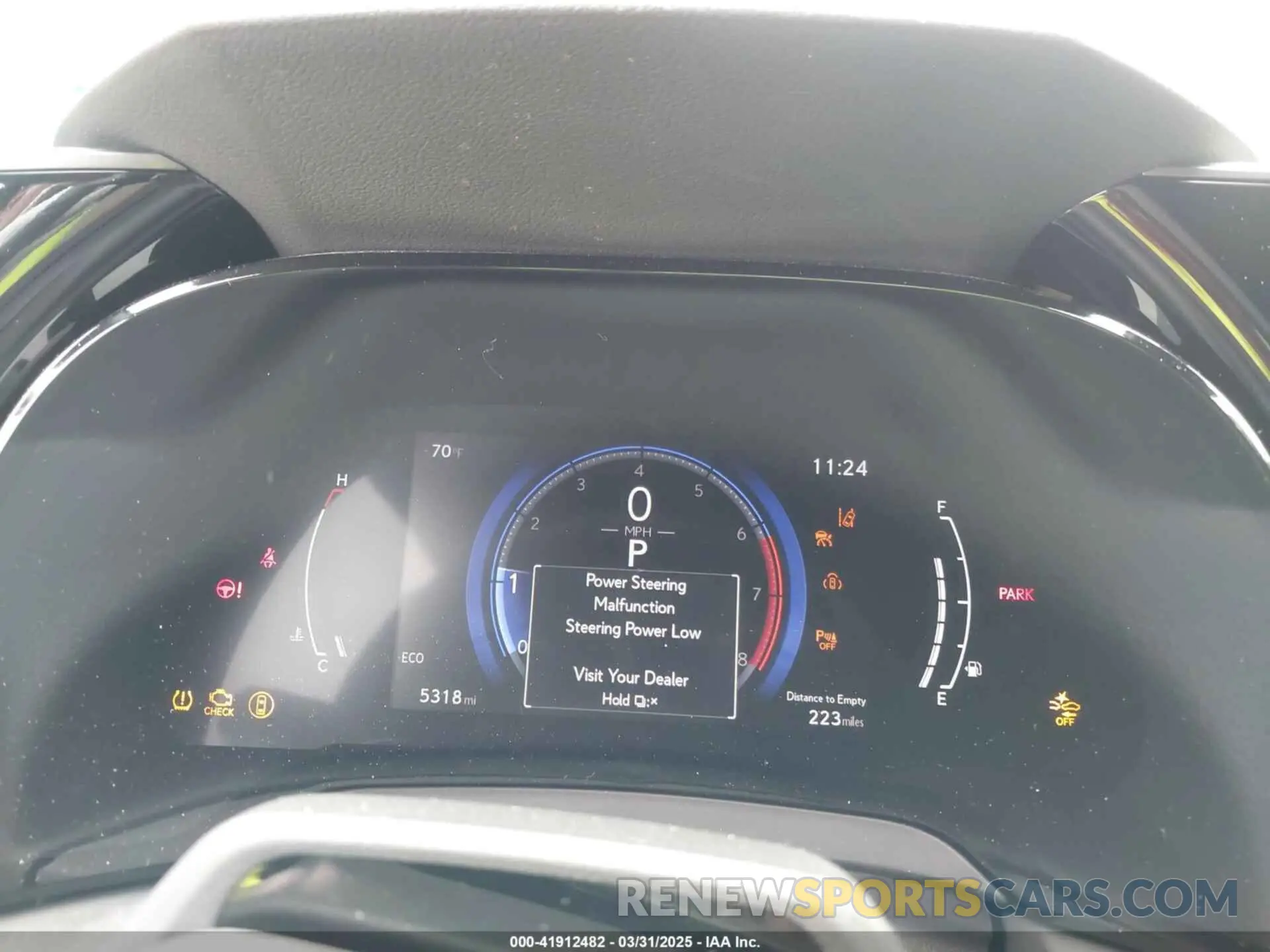 7 fotografías del automóvil dañado 2T2BAMBA3RC036220 LEXUS RX 350 2024