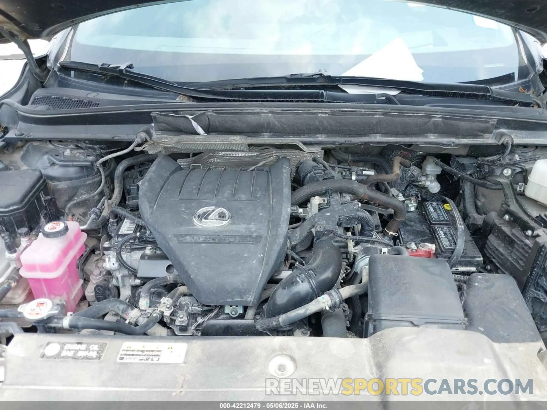 10 fotografías del automóvil dañado 2T2BAMBA6RC028869 LEXUS RX 350 2024