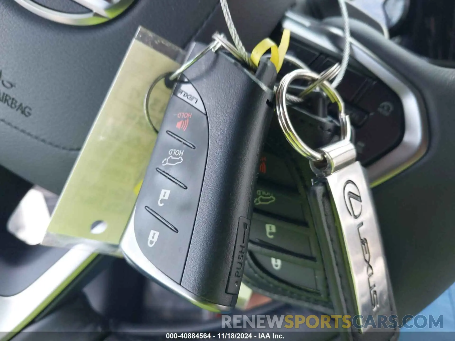 11 fotografías del automóvil dañado 2T2BAMBA9RC044337 LEXUS RX 350 2024