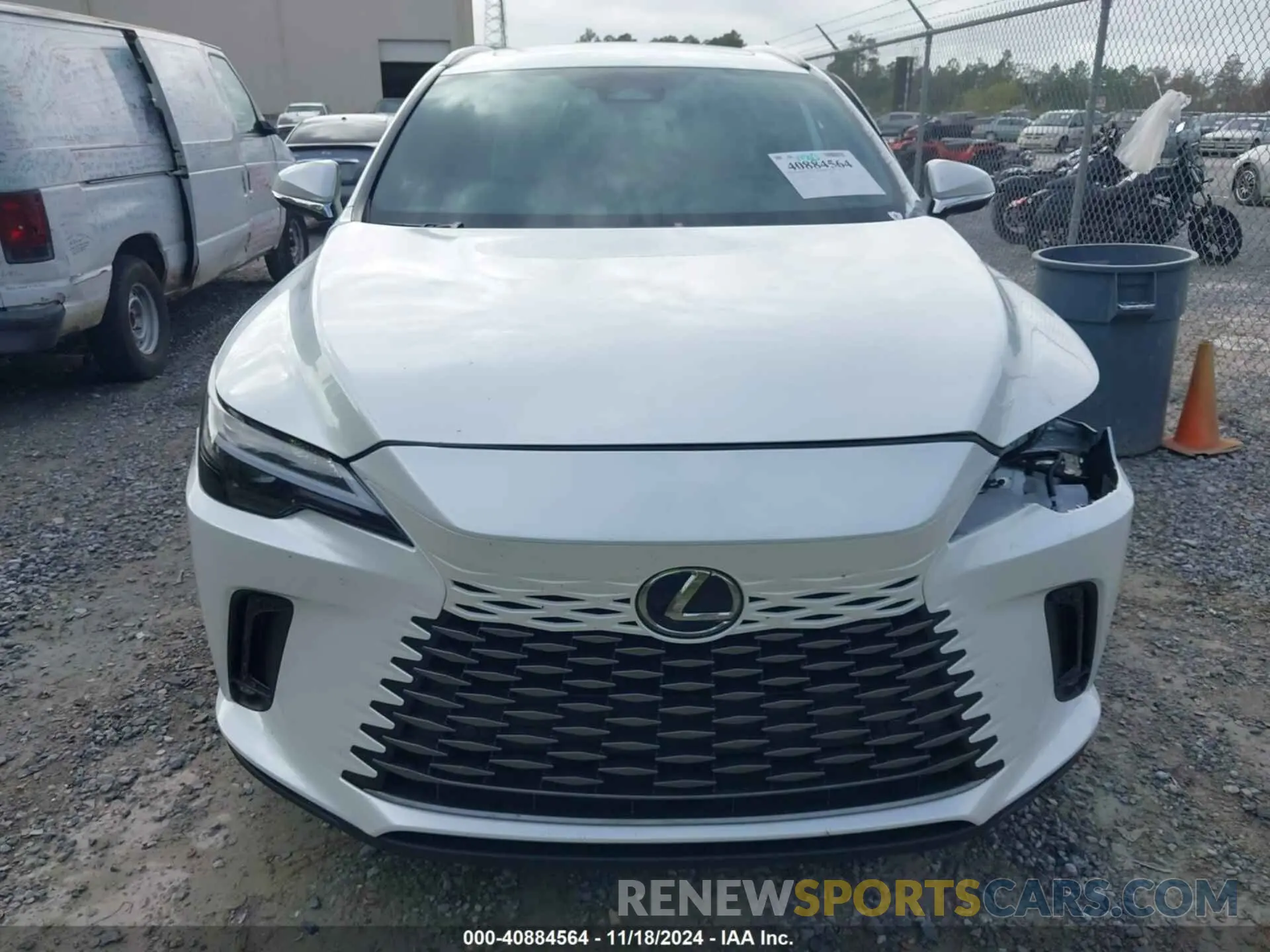 13 fotografías del automóvil dañado 2T2BAMBA9RC044337 LEXUS RX 350 2024
