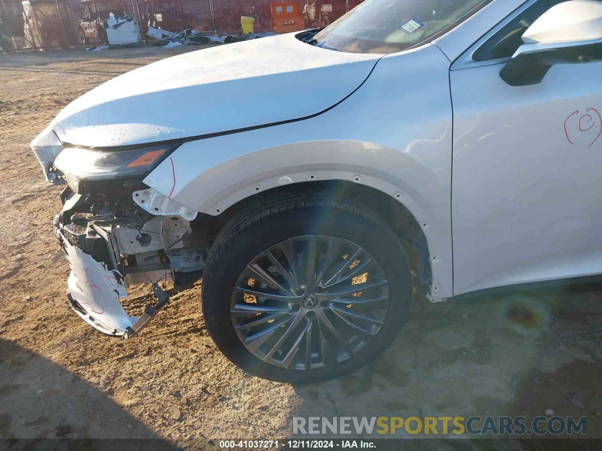 19 fotografías del automóvil dañado 2T2BAMBAXRC039650 LEXUS RX 350 2024