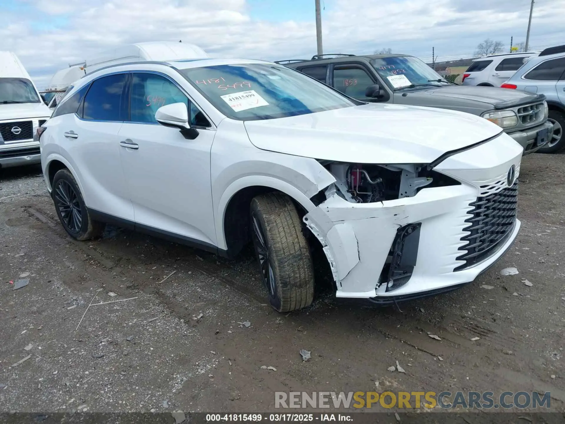 1 fotografías del automóvil dañado 2T2BAMCA3RC079065 LEXUS RX 350 2024