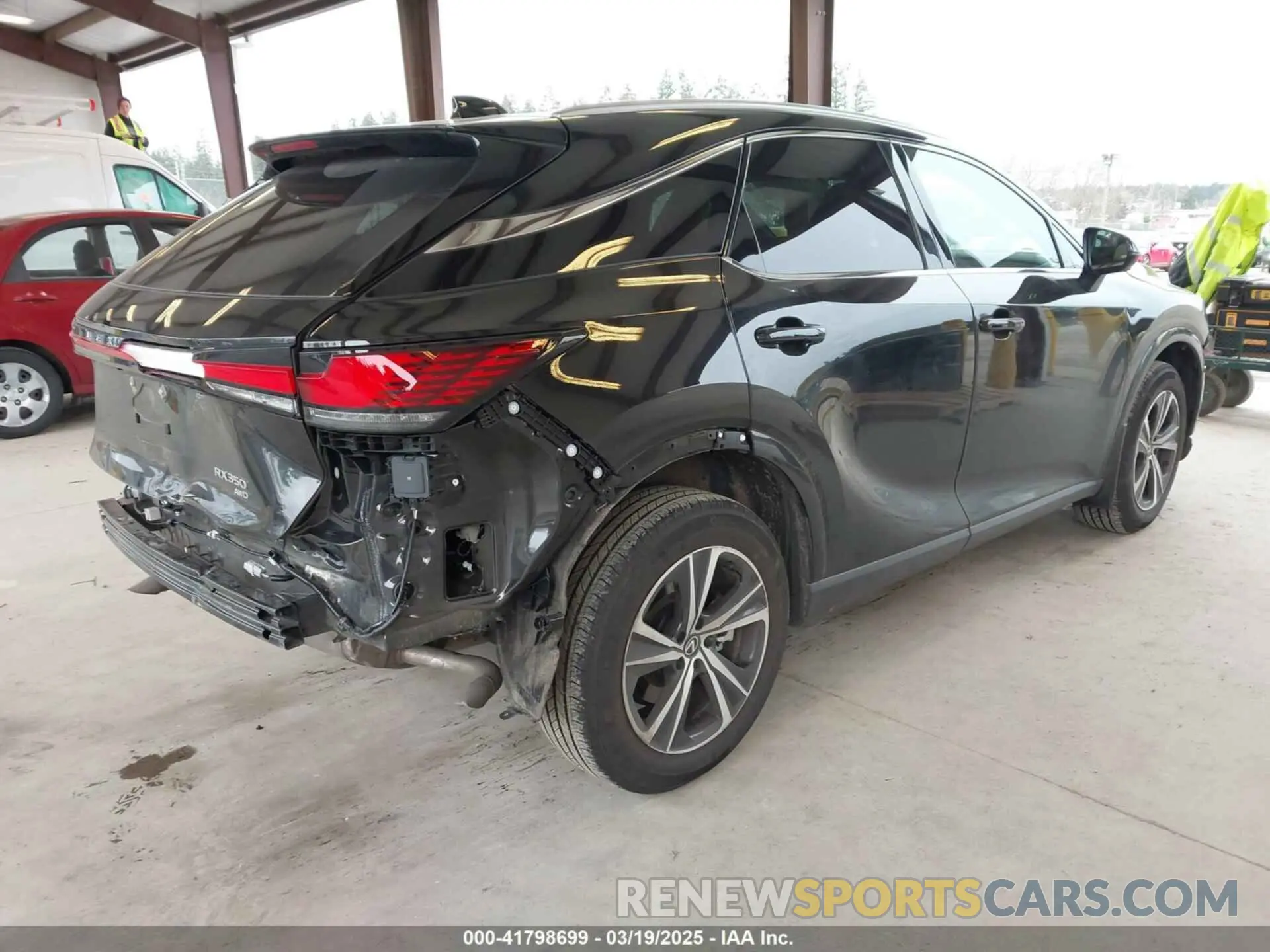 4 fotografías del automóvil dañado 2T2BAMCA4RC048293 LEXUS RX 350 2024