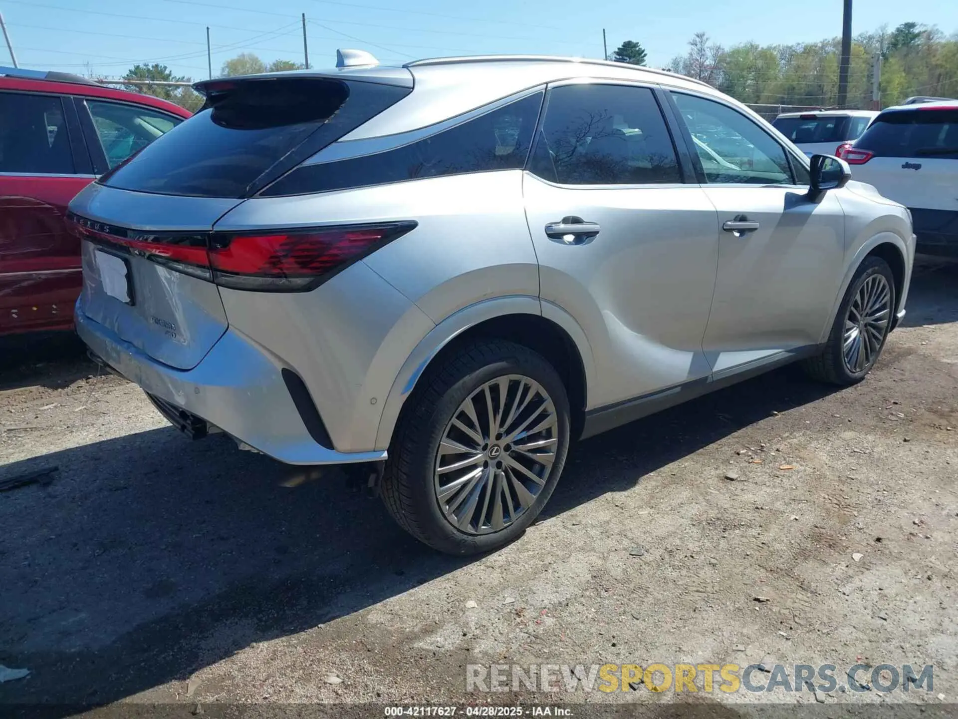 4 fotografías del automóvil dañado 2T2BAMCA6RC049946 LEXUS RX 350 2024