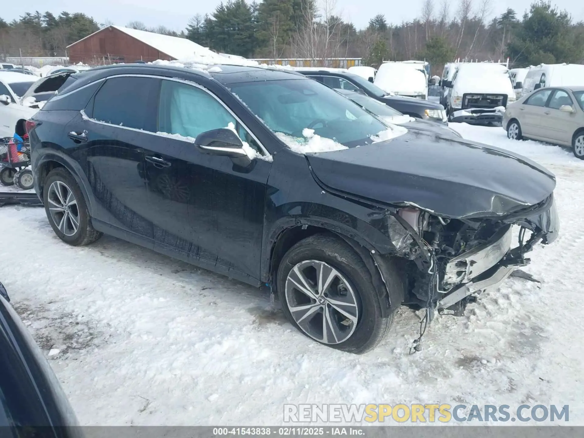 13 fotografías del automóvil dañado 2T2BAMCA8RC042688 LEXUS RX 350 2024
