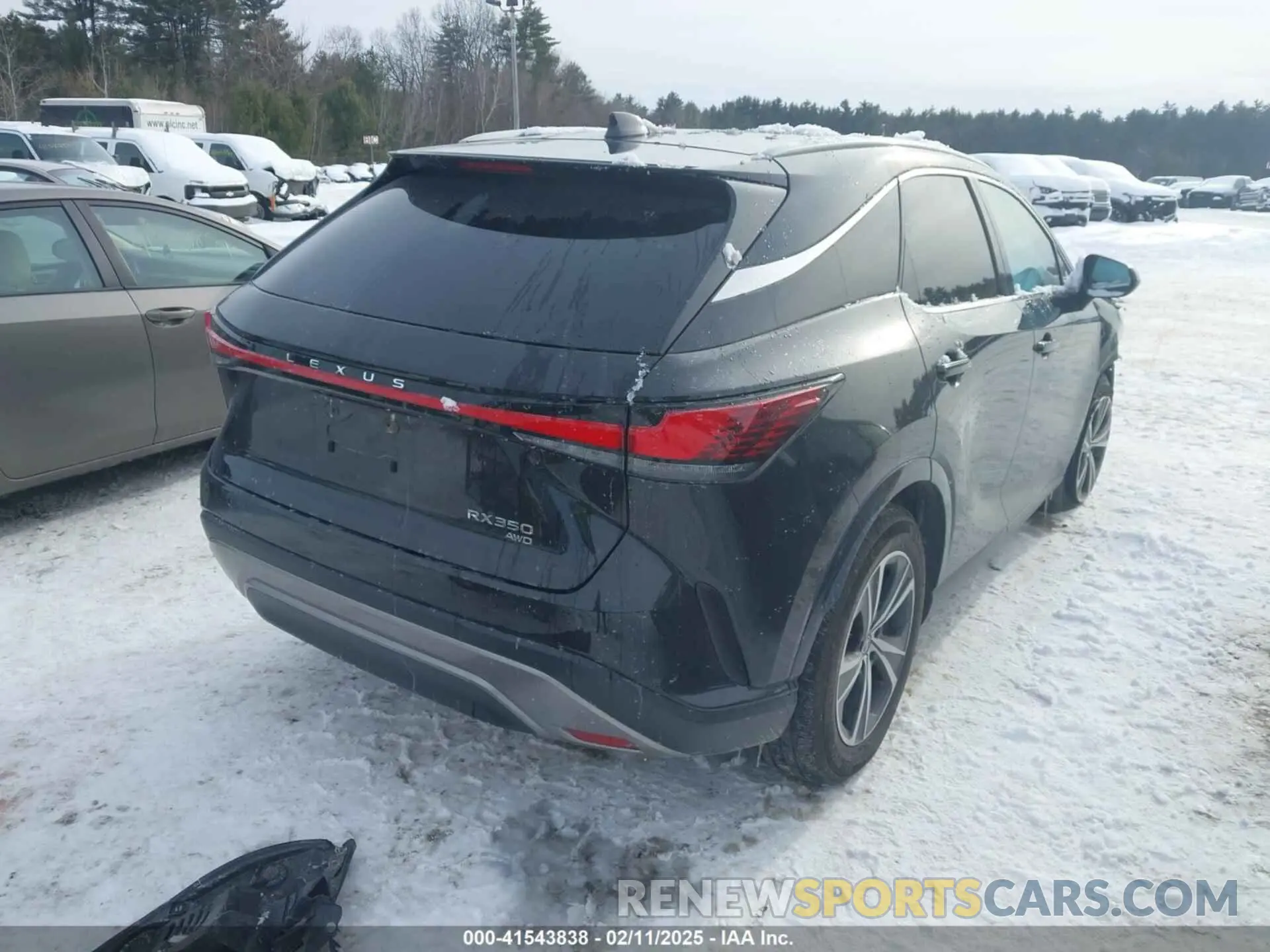 4 fotografías del automóvil dañado 2T2BAMCA8RC042688 LEXUS RX 350 2024