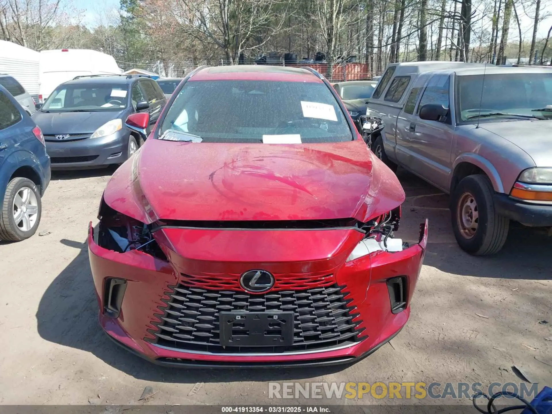 11 fotografías del automóvil dañado 2T2BAMCA9RC079250 LEXUS RX 350 2024