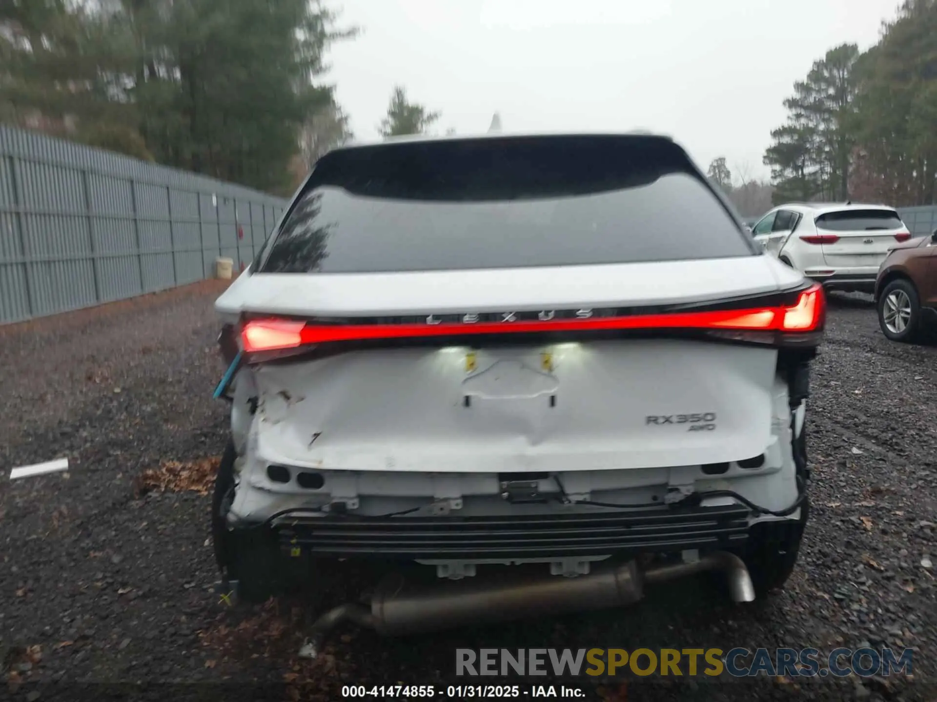16 fotografías del automóvil dañado 2T2BAMCAXRC071786 LEXUS RX 350 2024