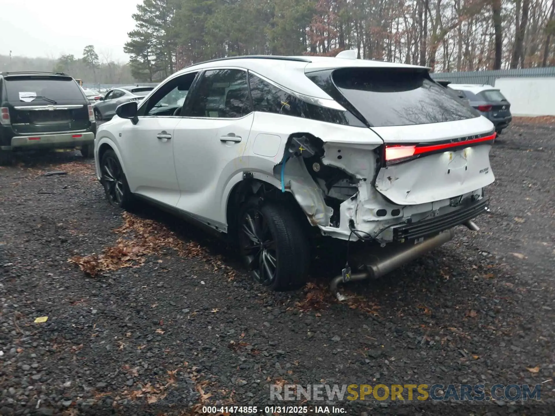 3 fotografías del automóvil dañado 2T2BAMCAXRC071786 LEXUS RX 350 2024