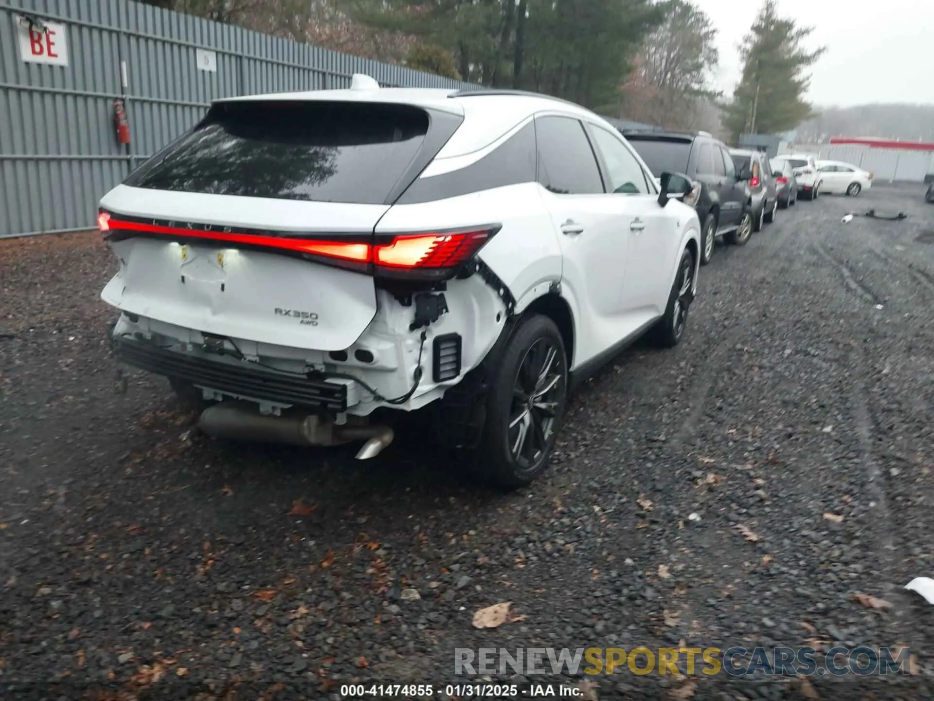 4 fotografías del automóvil dañado 2T2BAMCAXRC071786 LEXUS RX 350 2024