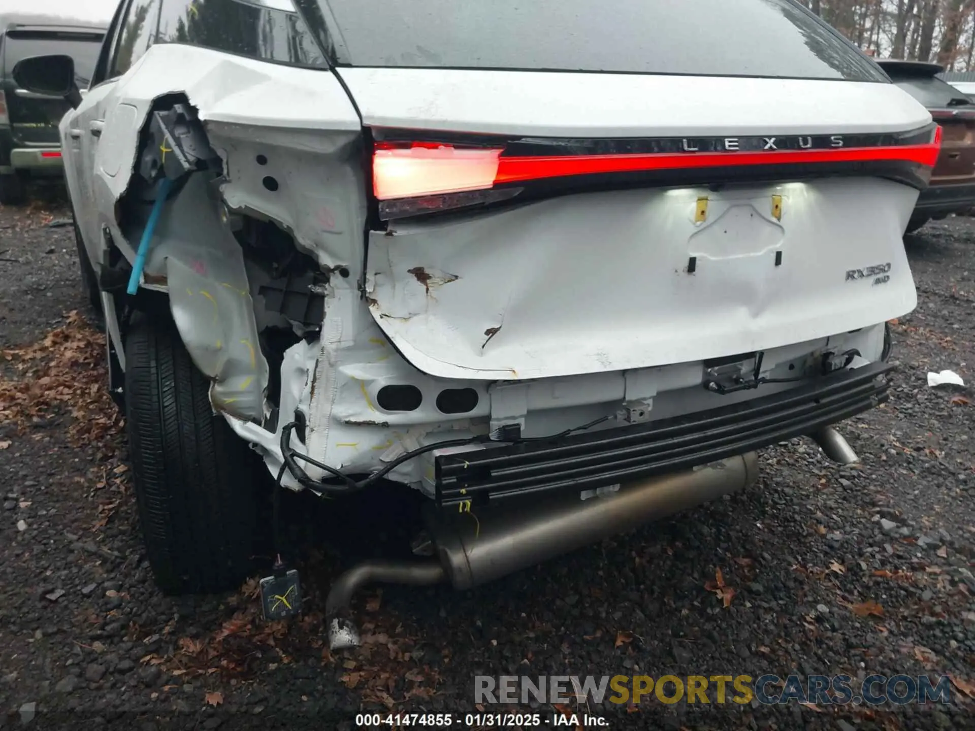 6 fotografías del automóvil dañado 2T2BAMCAXRC071786 LEXUS RX 350 2024