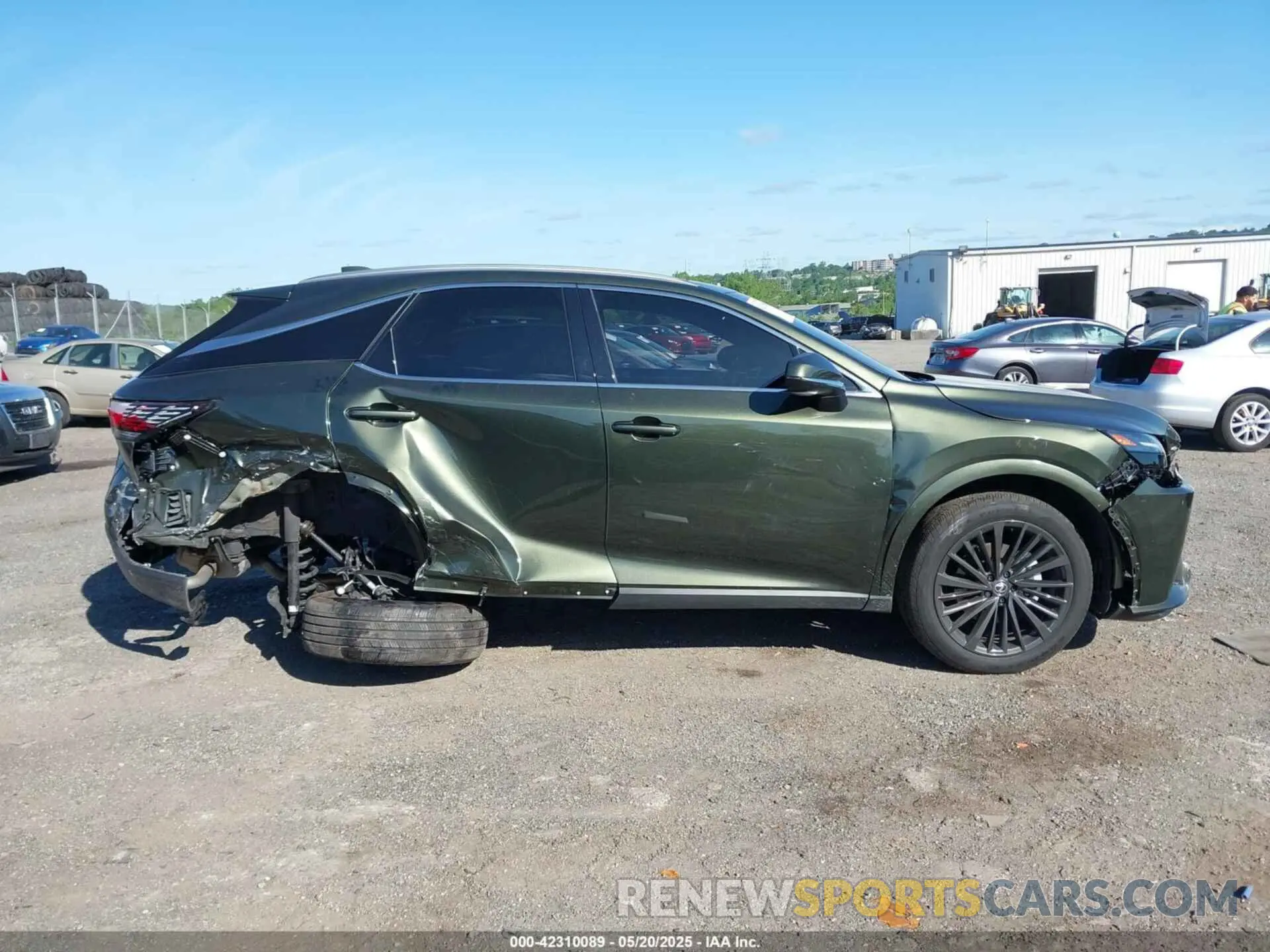 12 fotografías del automóvil dañado 2T2BAMCAXRC087499 LEXUS RX 350 2024