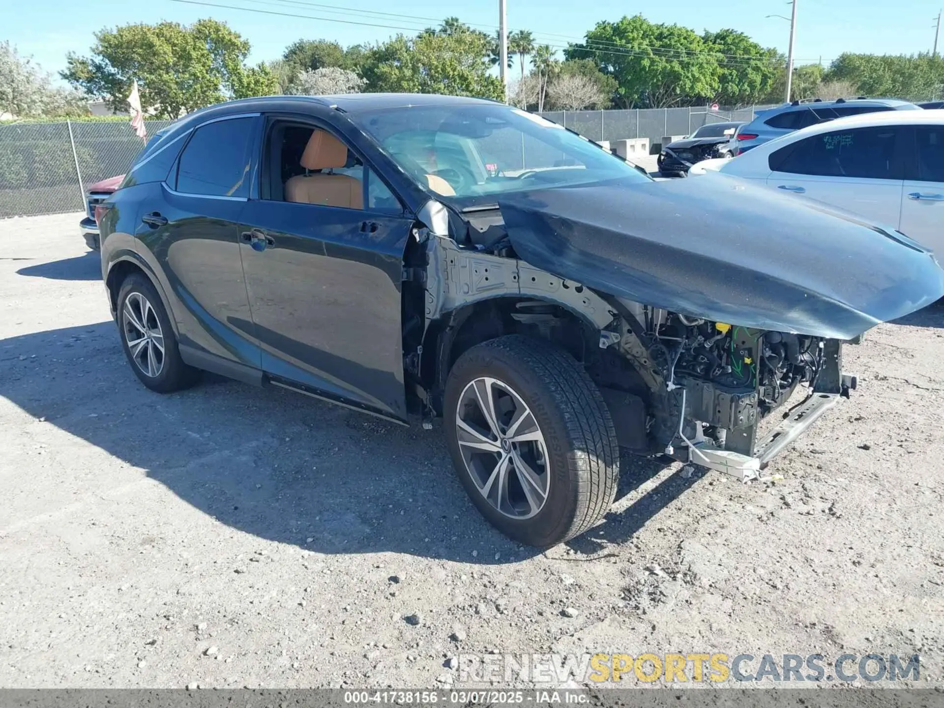 1 fotografías del automóvil dañado JTJCHMAA3R2018477 LEXUS RX 350 2024