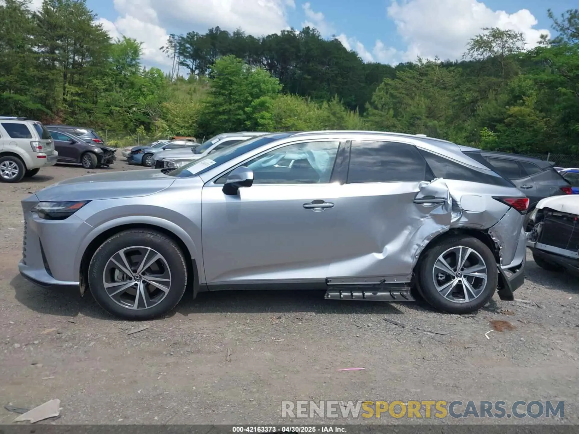6 fotografías del automóvil dañado JTJCHMAAXR2020243 LEXUS RX 350 2024