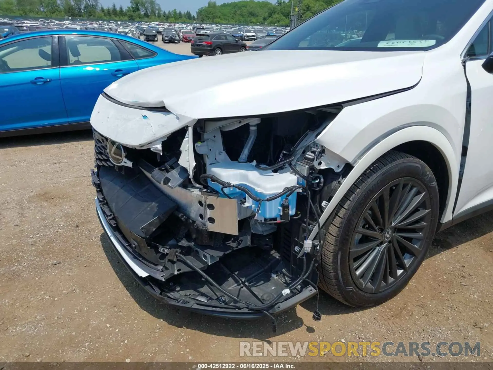 6 fotografías del automóvil dañado 2T2BAMCA4SC089559 LEXUS RX 350 2025