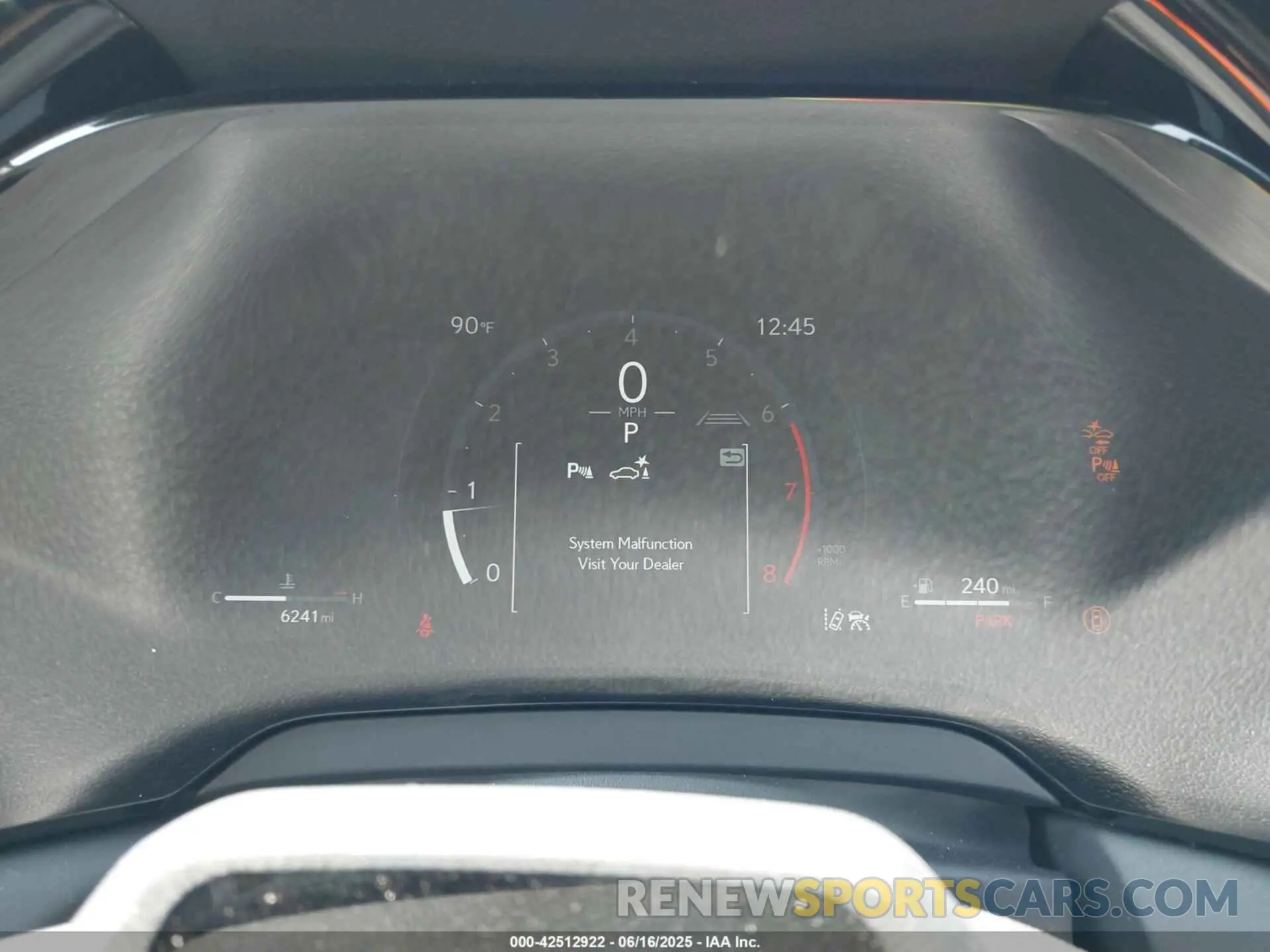 7 fotografías del automóvil dañado 2T2BAMCA4SC089559 LEXUS RX 350 2025