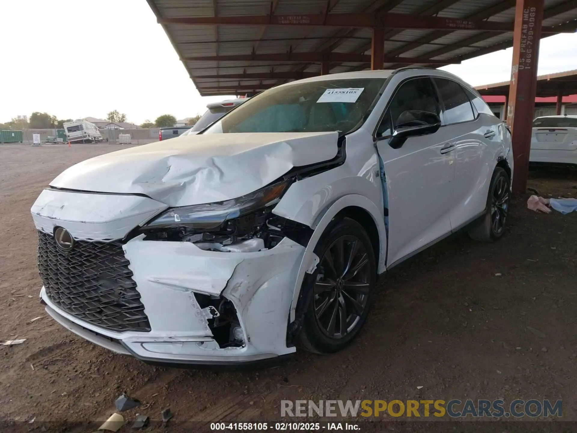 2 fotografías del automóvil dañado 2T2BAMCA7SC093752 LEXUS RX 350 2025